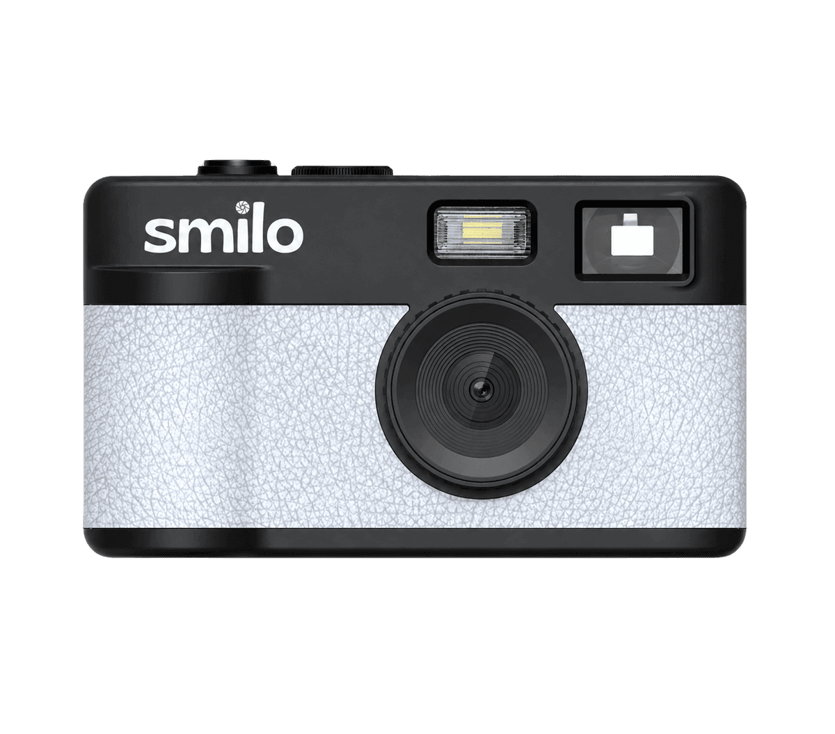 Smilo retro kamera - vit
